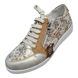 SNEAKERS LACET ZIP INFINI ALETAMO - LUDIVINE CHAUSSEUR- BRETEUIL