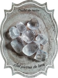 Cristal de roche - Aux pierres de Lune
