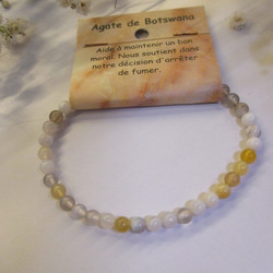 Agate de botswana bracelet - Original's