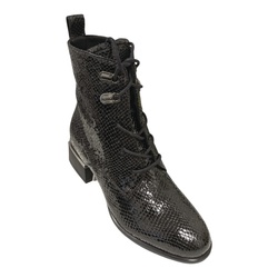 BOTTINE LACET ZIP NOIR METAMORF'OSE BY ELUE PAR NOUS  VANDY - LUDIVINE CHAUSSEUR- BRETEUIL