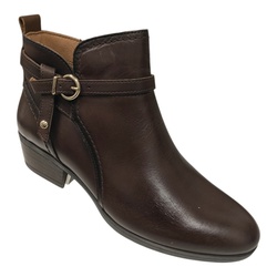 BOTTINE TALON LARGEUR G MARRON PIKOLINOS W1U-8901 - LUDIVINE CHAUSSEUR- BRETEUIL