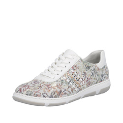 SNEACKERS LACET ZIP LARGEUR H RIEKER 42408 - LUDIVINE CHAUSSEUR- BRETEUIL