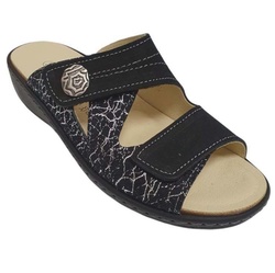 MULE 2 VELCROS NOIR 42455 - BELVIDA - - LUDIVINE CHAUSSEUR- BRETEUIL