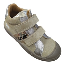 CHAUSSURE MONTANTE VELCRO BEIGE GBB DISTRAIT - LUDIVINE CHAUSSEUR- BRETEUIL