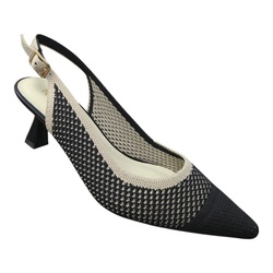 ESCARPIN TALON DECOUPE STRETCH KEYS K12102 - LUDIVINE CHAUSSEUR- BRETEUIL