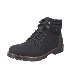 BOTTINE LACET ZIP NOIR TEX RIEKER F3611 - LUDIVINE CHAUSSEUR- BRETEUIL