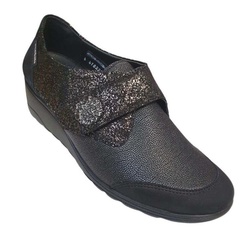 LARGEUR+ CHAUSSURE VELCRO BRANDA NOIR - MOBILS-MEPHISTO - - LUDIVINE CHAUSSEUR- BRETEUIL