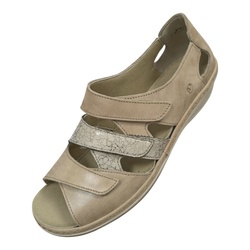 NU PIED TRIPLE VELCRO TALON FERME LARGEUR+ SUAVE 926 - LUDIVINE CHAUSSEUR- BRETEUIL