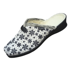 MULE VERTU BLANC - FARGEOT - - LUDIVINE CHAUSSEUR- BRETEUIL