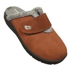 MULE VELCRO ORANGE PLUMAFLEX PL14113 - LUDIVINE CHAUSSEUR- BRETEUIL