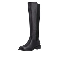 BOTTE ZIPPE NOIR REMONTE D2W76 - LUDIVINE CHAUSSEUR- BRETEUIL