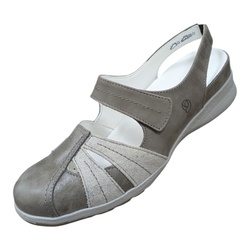 SANDALE VELCRO BRIDE ARRIERE LARGEUR PLUS SUAVE 7502 - LUDIVINE CHAUSSEUR- BRETEUIL