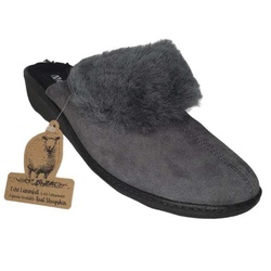 MULE FOURREE AVIGNON306 GRIS - WESTLAND - - LUCAS CHAUSSEUR BY LUDIVINE CHAUSSEUR- BRETEUIL