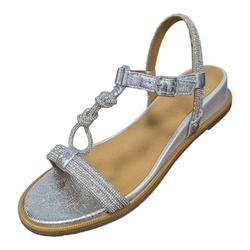 NU PIED ARGENT MAMZ'ELLE OKAPI - LUDIVINE CHAUSSEUR- BRETEUIL