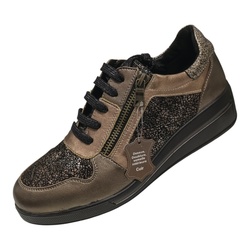 SNEAKERS TALON COMPENSE INFINI LARGEUR + ALZAMO - LUDIVINE CHAUSSEUR- BRETEUIL