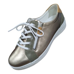 SNEAKERS LACET ZIP GRANDE LARGEUR SUAVE 14011 - LUDIVINE CHAUSSEUR- BRETEUIL