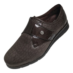 MOCASSIN VELCRO GRANDE LARGEUR PITILLOS 11510 - LUDIVINE CHAUSSEUR- BRETEUIL
