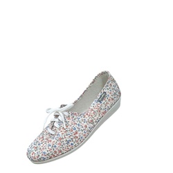 CHAUSSURE LACET TOILE SEMELFLEX VANATU ROUGE - LUDIVINE CHAUSSEUR- BRETEUIL