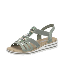 NU PIED ELASTIQUE RIEKER V0649 - LUDIVINE CHAUSSEUR- BRETEUIL