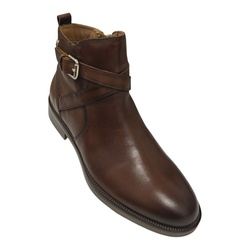 BOTTINE PLATE ZIP MARRON PIKOLINOS W3C - LUDIVINE CHAUSSEUR- BRETEUIL