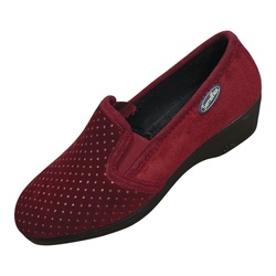 PANTOUFLE ELASTIQUE TALON COMPENSE SEMELFLEX JULIETTE 2 - LUDIVINE CHAUSSEUR- BRETEUIL