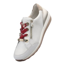 SNEAKERS LACET ZIP LARGEUR H ARA 1234587 - LUDIVINE CHAUSSEUR- BRETEUIL