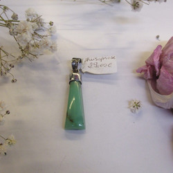 Chrysoprase  en pendentif - Original's