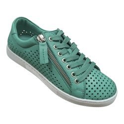 SNEACKERS LACET ZIP PERFORE LARGEUR + ANDREA CONTI 0341081 - LUDIVINE CHAUSSEUR- BRETEUIL