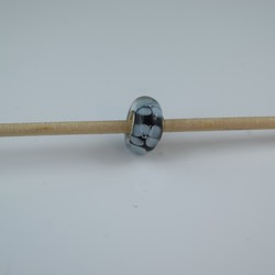 Perle compatible en verre fait main au chalumeau p116 - Bijoux BLUE  MOON