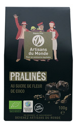 Chocolats Pralins bio au sucre de fleur de coco - Boutique associative Artisans du monde Alenon