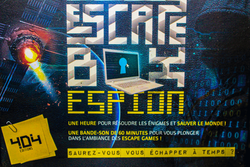 Escape Box - Espion - CHRONOPHAGE Escape Game