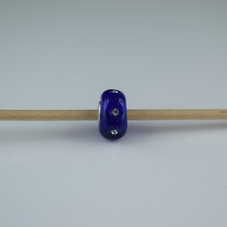 Perle compatible en verre fait main au chalumeau p82 - Bijoux BLUE  MOON