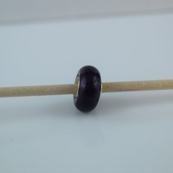 Perle compatible en verre fait main au chalumeau p73 - Bijoux BLUE  MOON