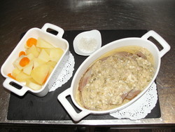 Tte de veau sauce ravigote - Hotel-Restaurant le Montligeon