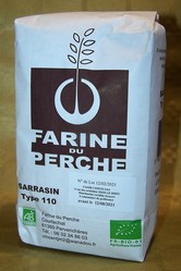 Farine du Perche bio Sarrasin Type 110 - La Cave d'Orgueil