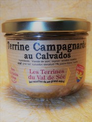 Terrine Campagnarde au Calvados - La Cave d'Orgueil