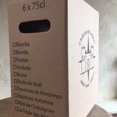 cartons de 6 bouteilles 75 cl - Chateau De La Biere