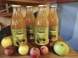 Jus de pommes artisanal - comuse du Perche