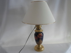 Lampe en porcelaine XIX me, poque Napolon 3 - Galerie Particulire Antiquits