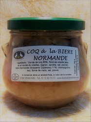 Coq à la bière Normande  - La Cave d'Orgueil