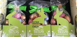 Oeufs de pques au chocolat bio fourr 5 gots 150g - Boutique associative Artisans du monde Alenon