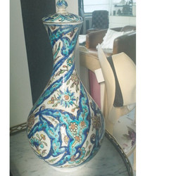 Splendide cramique ottomane dans le style d'IZNIK &#8211; Epoque  - Galerie Particulire Antiquits
