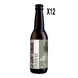 LA SAINT ROMAIN GOLDEN ALE 33CLX12 - MICROBRASSERIE RIVE DROITE RIVE GAUCHE