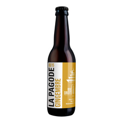 La Pagode  GINGEMBRE 33cl - MICROBRASSERIE RIVE DROITE RIVE GAUCHE