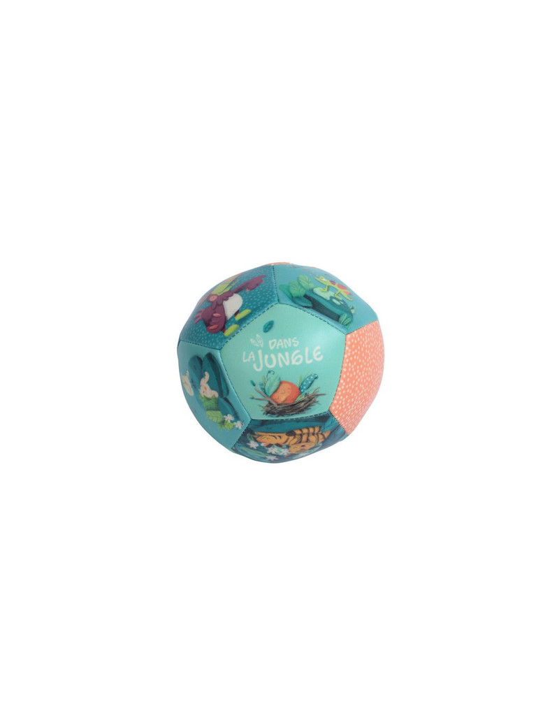 Ballon souple 10 cm Dans la jungle-668510 - Moulin Roty - La Cabane aux Merveilles - Voir en grand