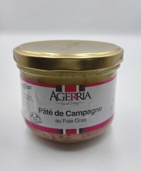 Pt de campagne au foie gras 180g - HO CHAMPS DE RE