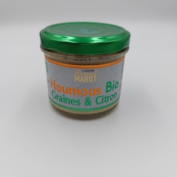 Houmous Bio Graines et Citron - HO CHAMPS DE RE