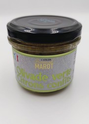 Olivade Verte Citron confits - HO CHAMPS DE RE
