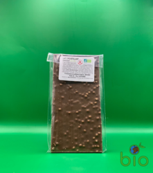 Tablette de chocolat lait croustillant - Seine et Marne - O BIO