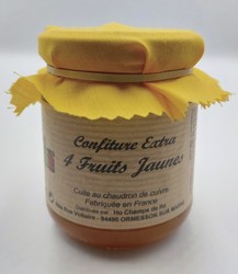 Confiture Extra 4 Fruits Jaunes  - HO CHAMPS DE RE